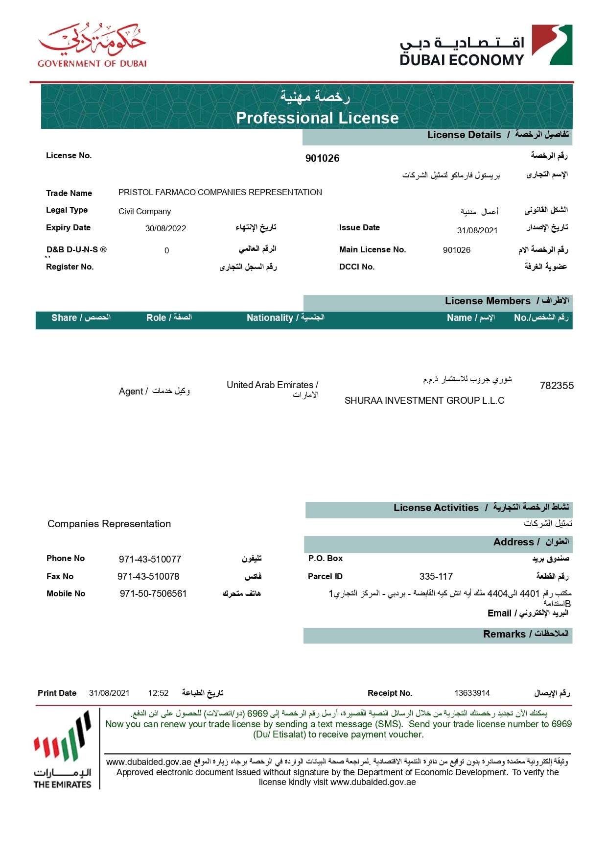 Dubai Business-License